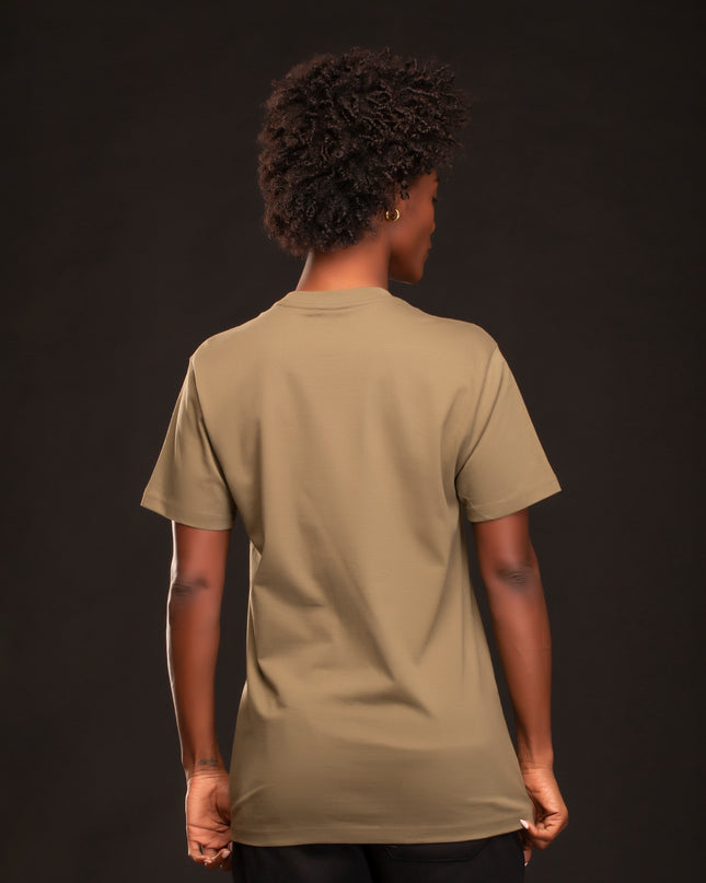 PREMIUM MARCUS GARVEY SS T-SHIRT ARMY GREEN