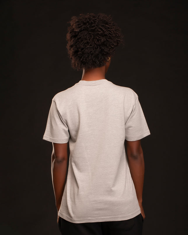 PREMIUM MARCUS GARVEY SS T-SHIRT GREY