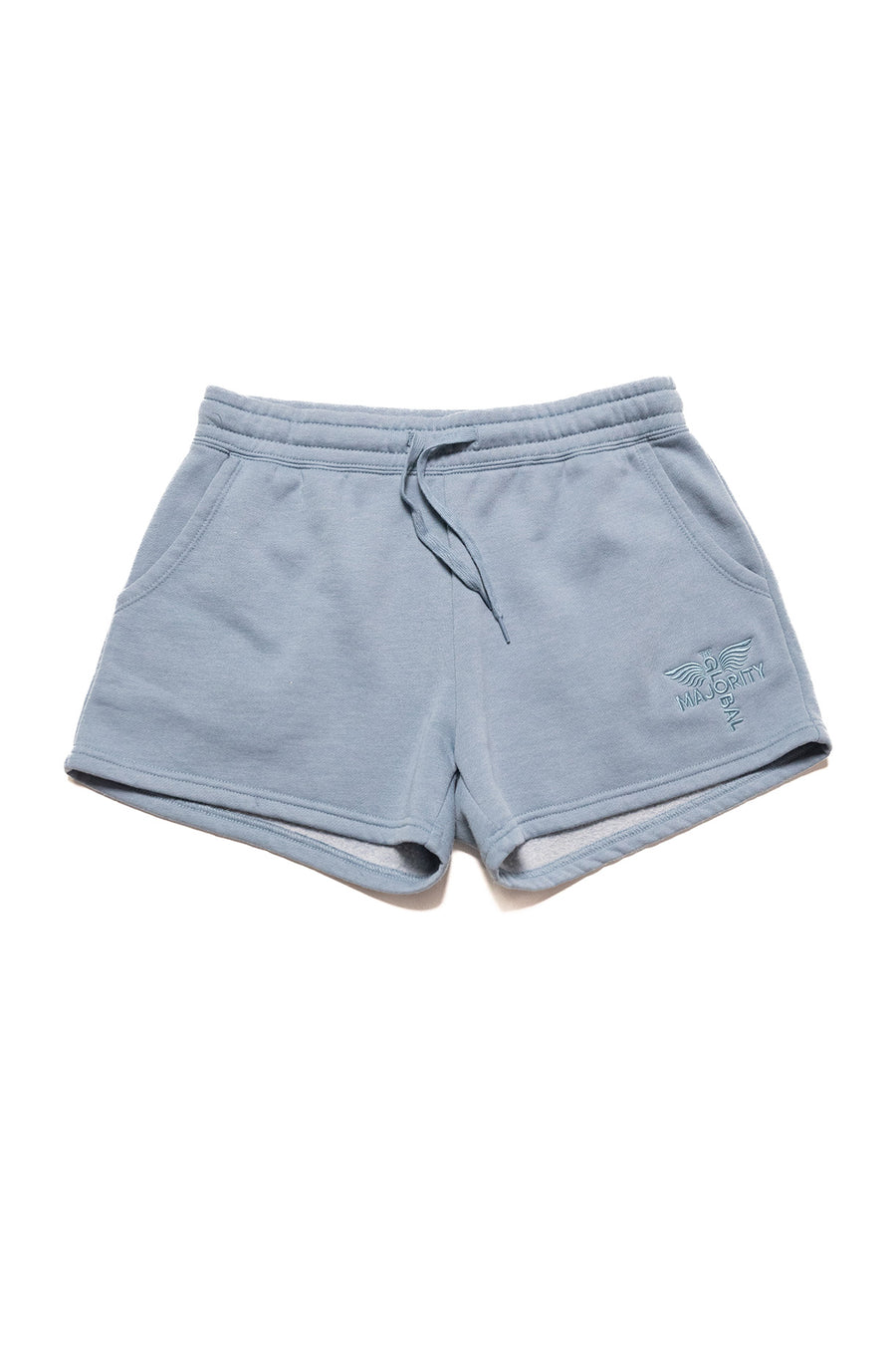 Women’s Summer Wash Logo-Embroidered Shorts