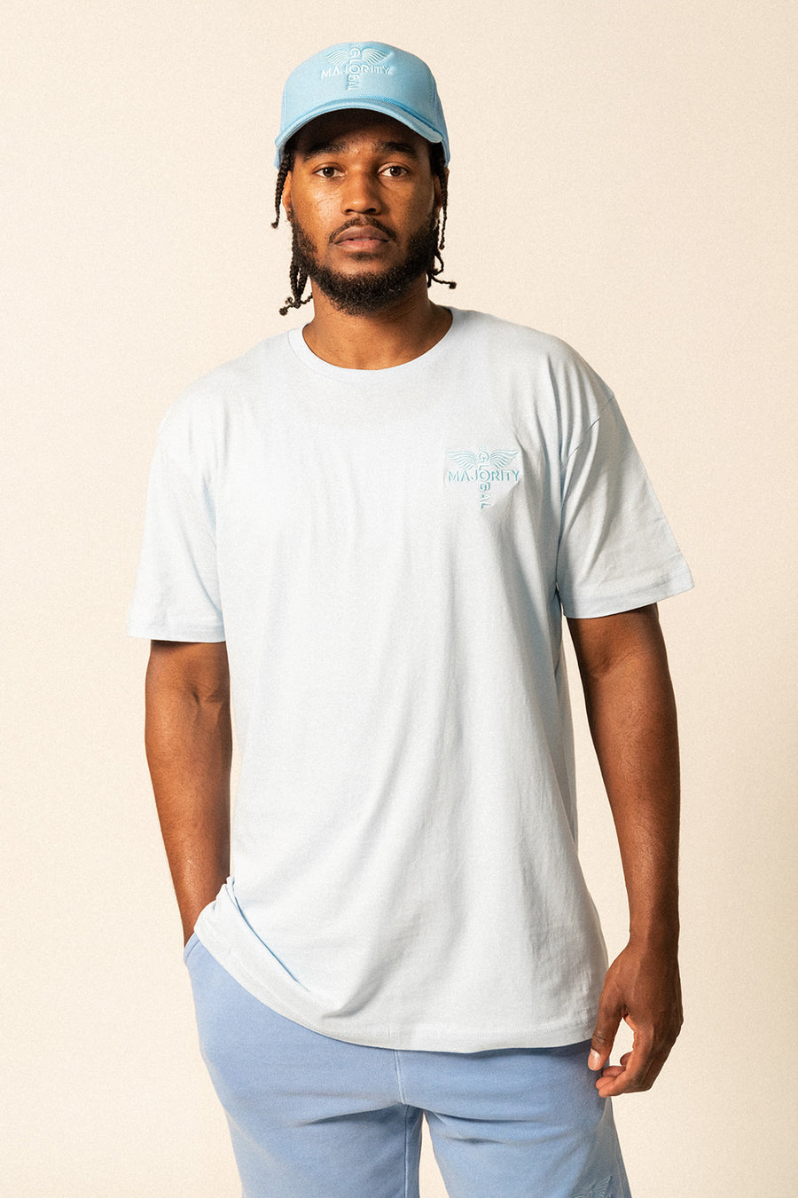 Tonal Logo-Embroidered Tees