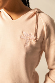 Women’s Summer Wash Logo-Embroidered Hoodie