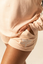 Women’s Summer Wash Logo-Embroidered Shorts