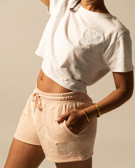 Summer Collection Women’s Logo Washed Pink Shorts