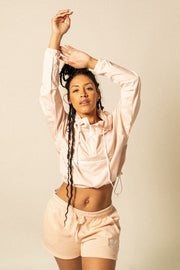 Women’s Summer Wash Logo-Embroidered Shorts