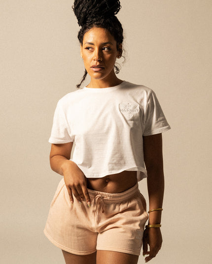 Summer Collection Women’s Logo Washed Pink Shorts