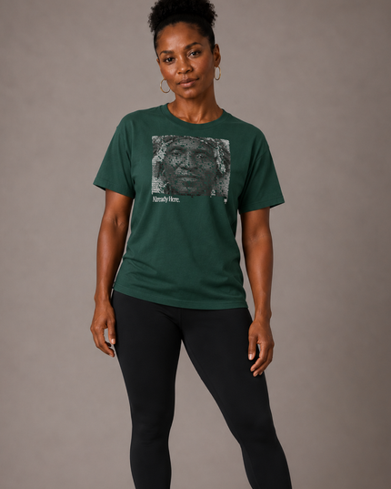 Already Here 2026 Forest Green Premium Tee