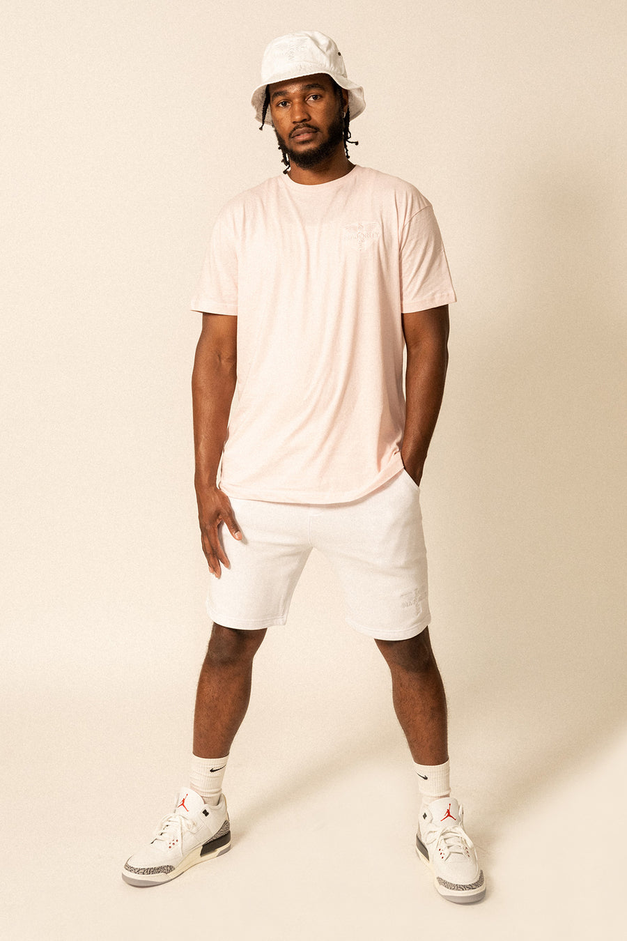 Tonal Logo-Embroidered Shorts