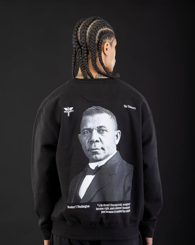 Booker T. Washington Premium Black Sweatshirt