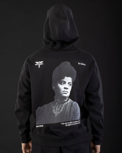 Ida B. Wells Premium Black Zip Hoodie