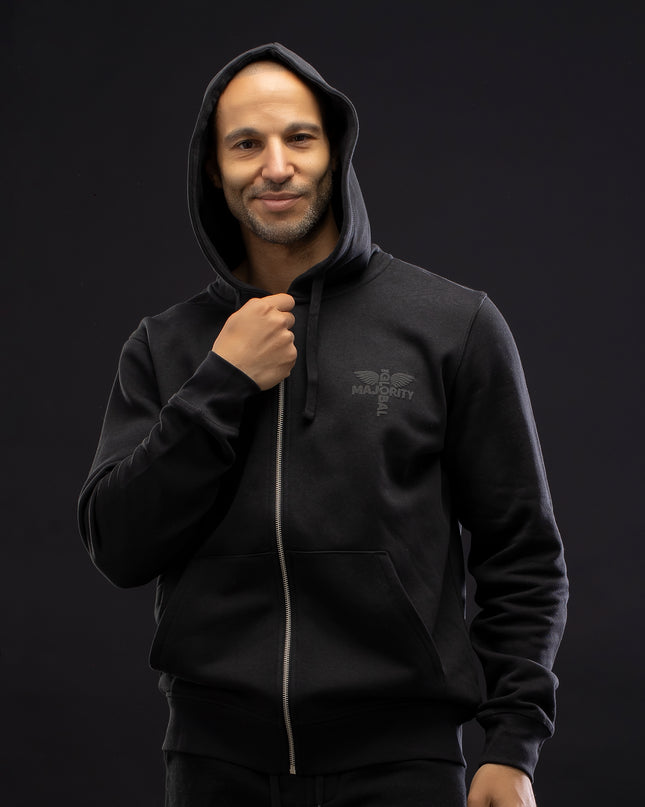 Ida B. Wells Premium Black Zip Hoodie