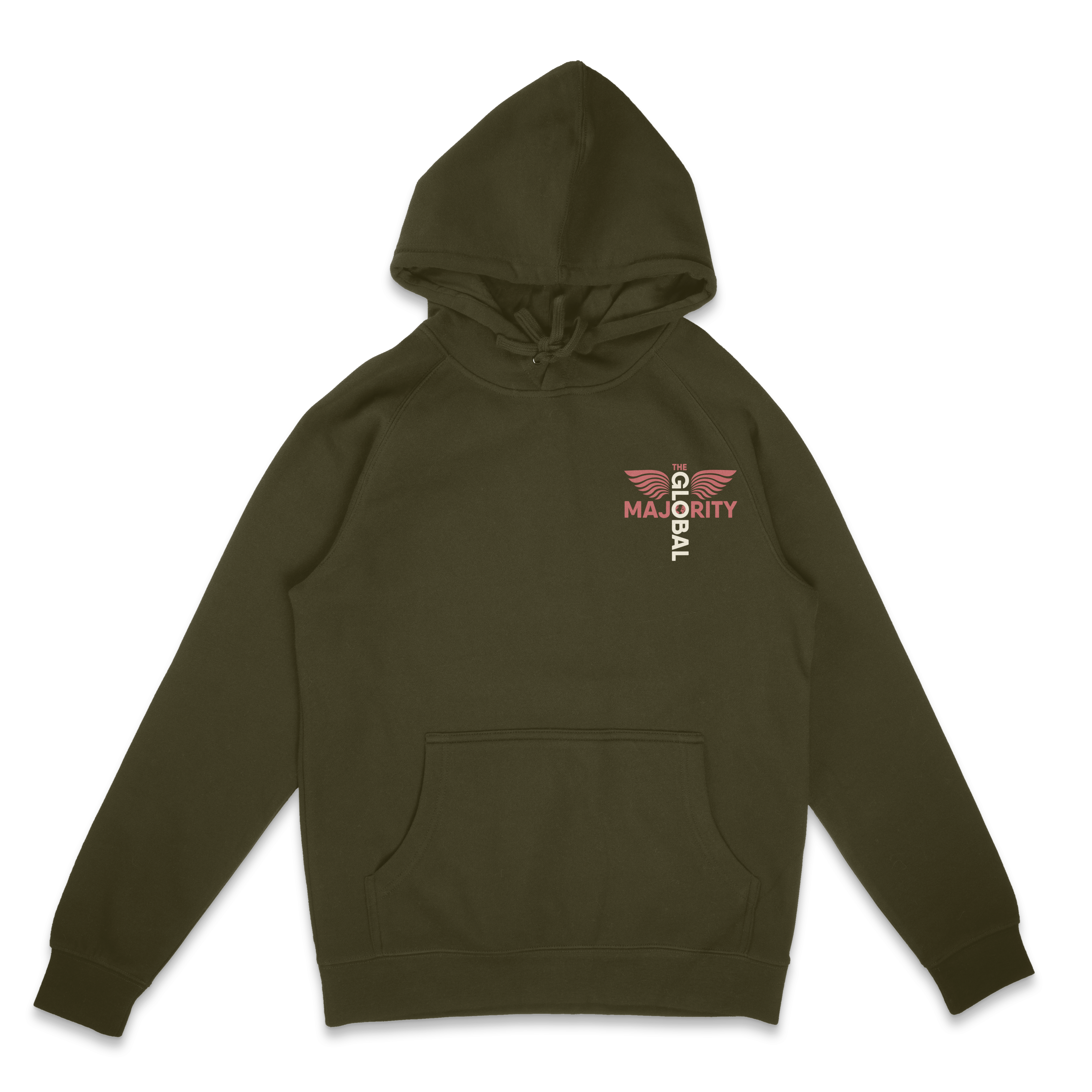 TGM x Marcus Garvey Army Green Hoodie