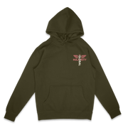 TGM x Marcus Garvey Army Green Hoodie