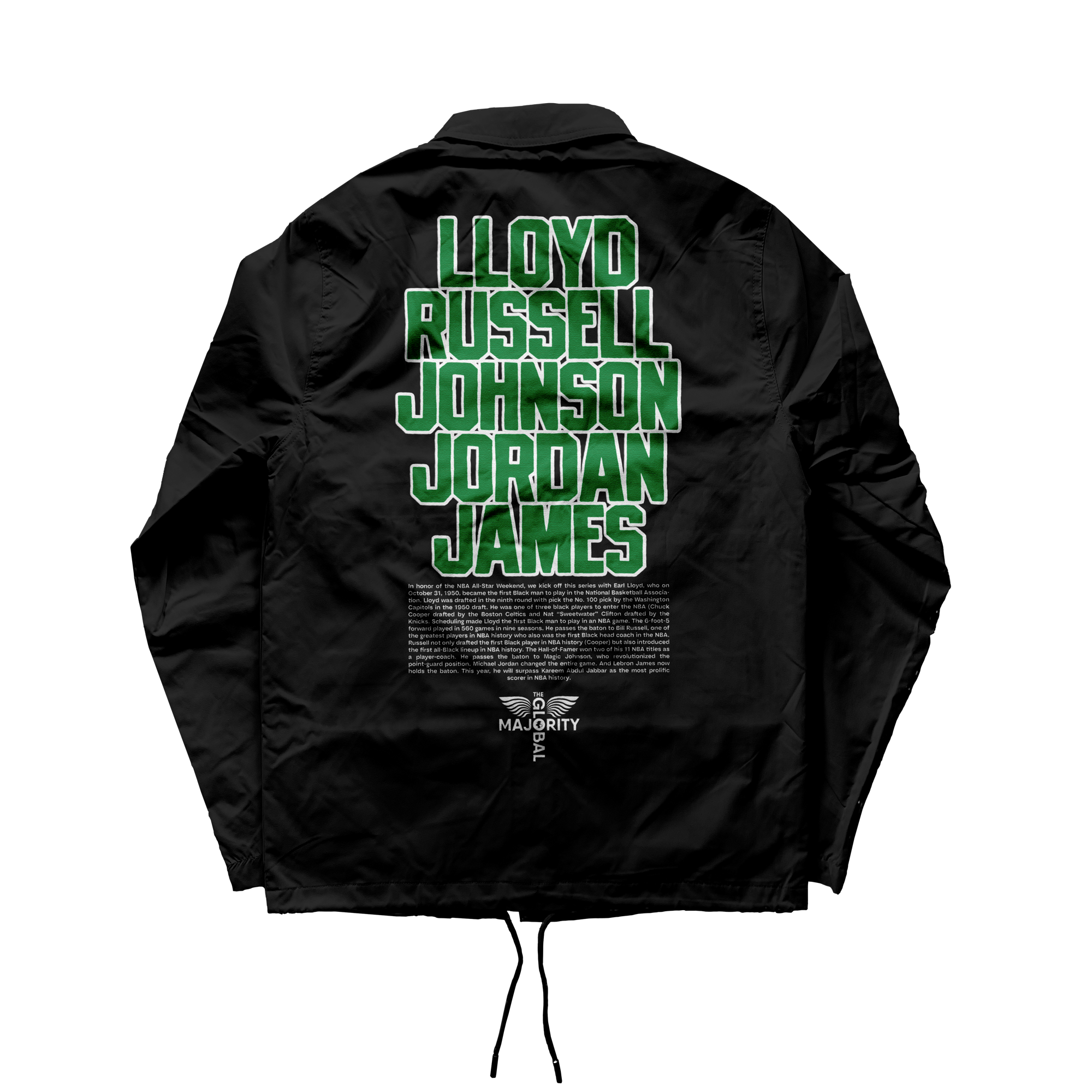 Pass The Baton x The Ballers x Karen Hunter Coaches Jacket