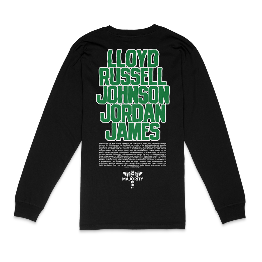 The Ballers Black Long Sleeve Tee