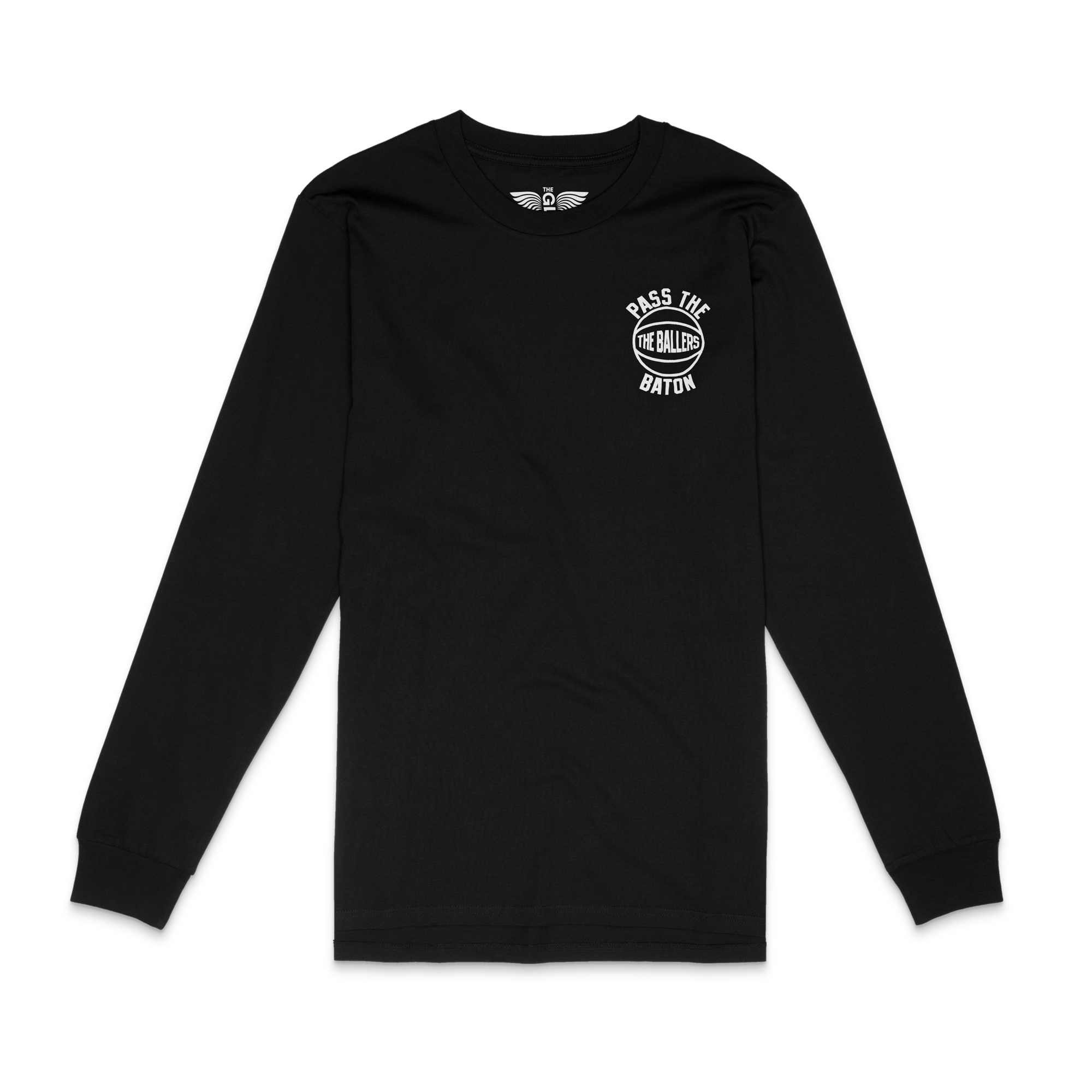 The Ballers Black Long Sleeve Tee