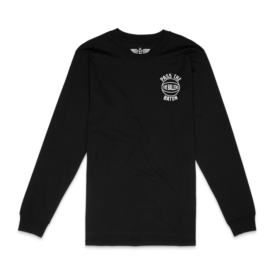 The Ballers Black Long Sleeve Tee