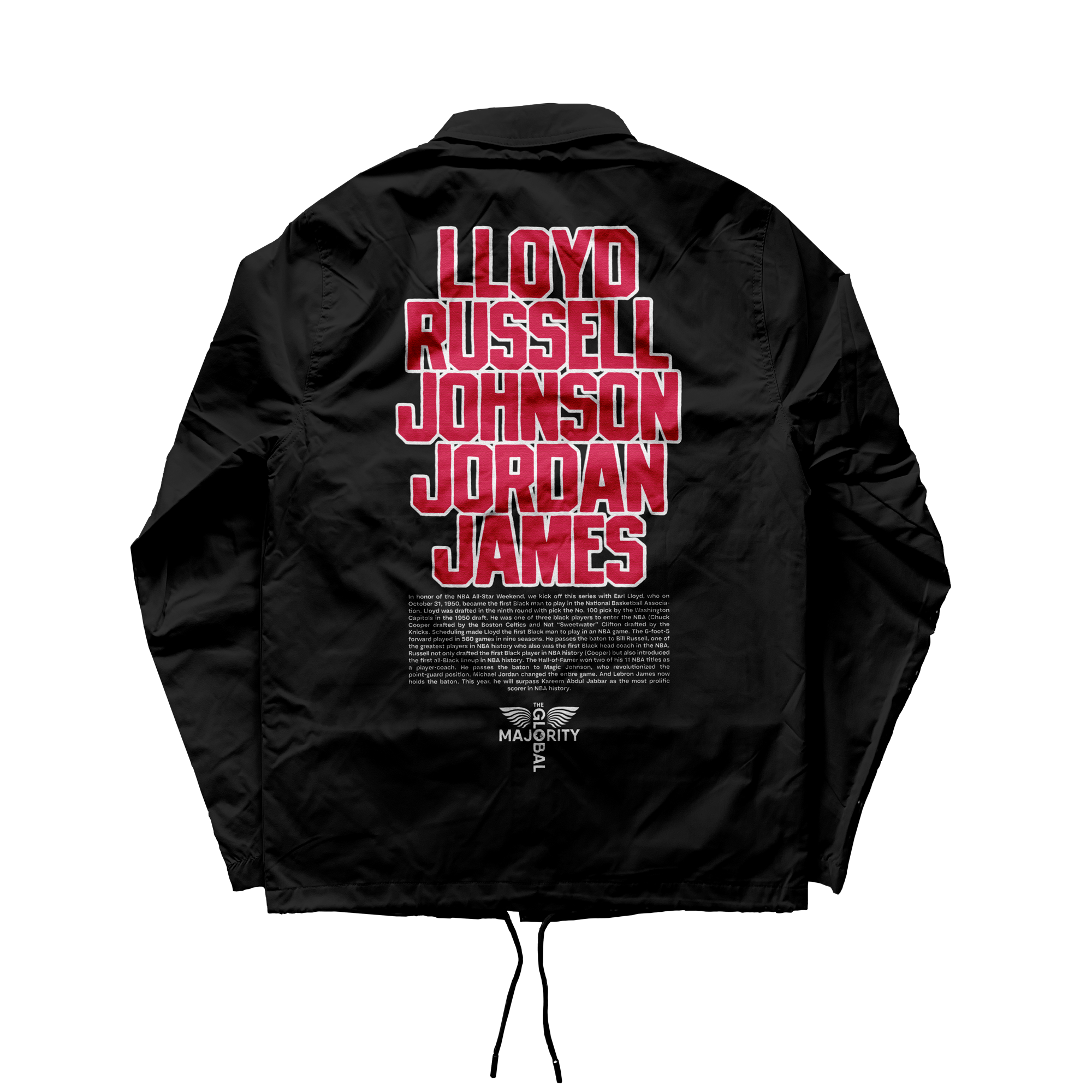 Pass The Baton x The Ballers x Karen Hunter Coaches Jacket