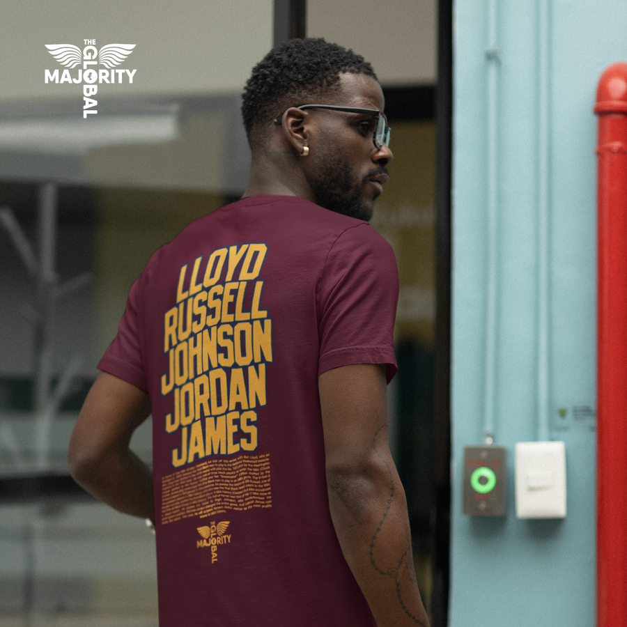 The Ballers Burgundy Tee