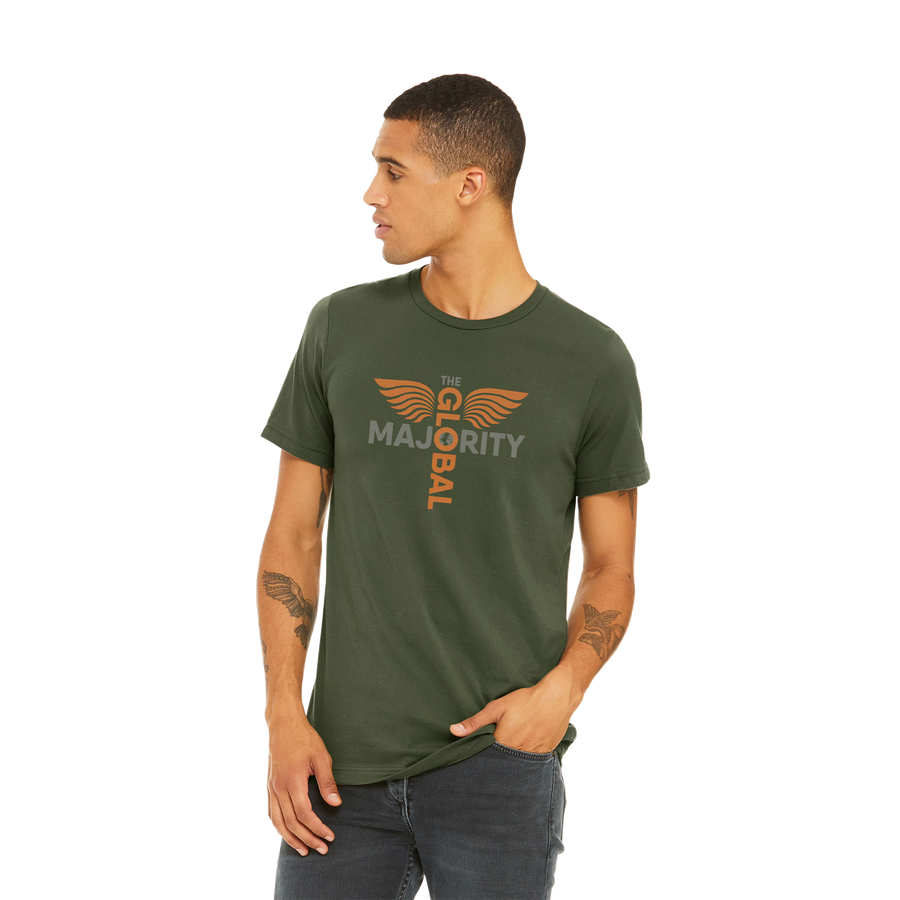 Logo Army Green T-Shirt