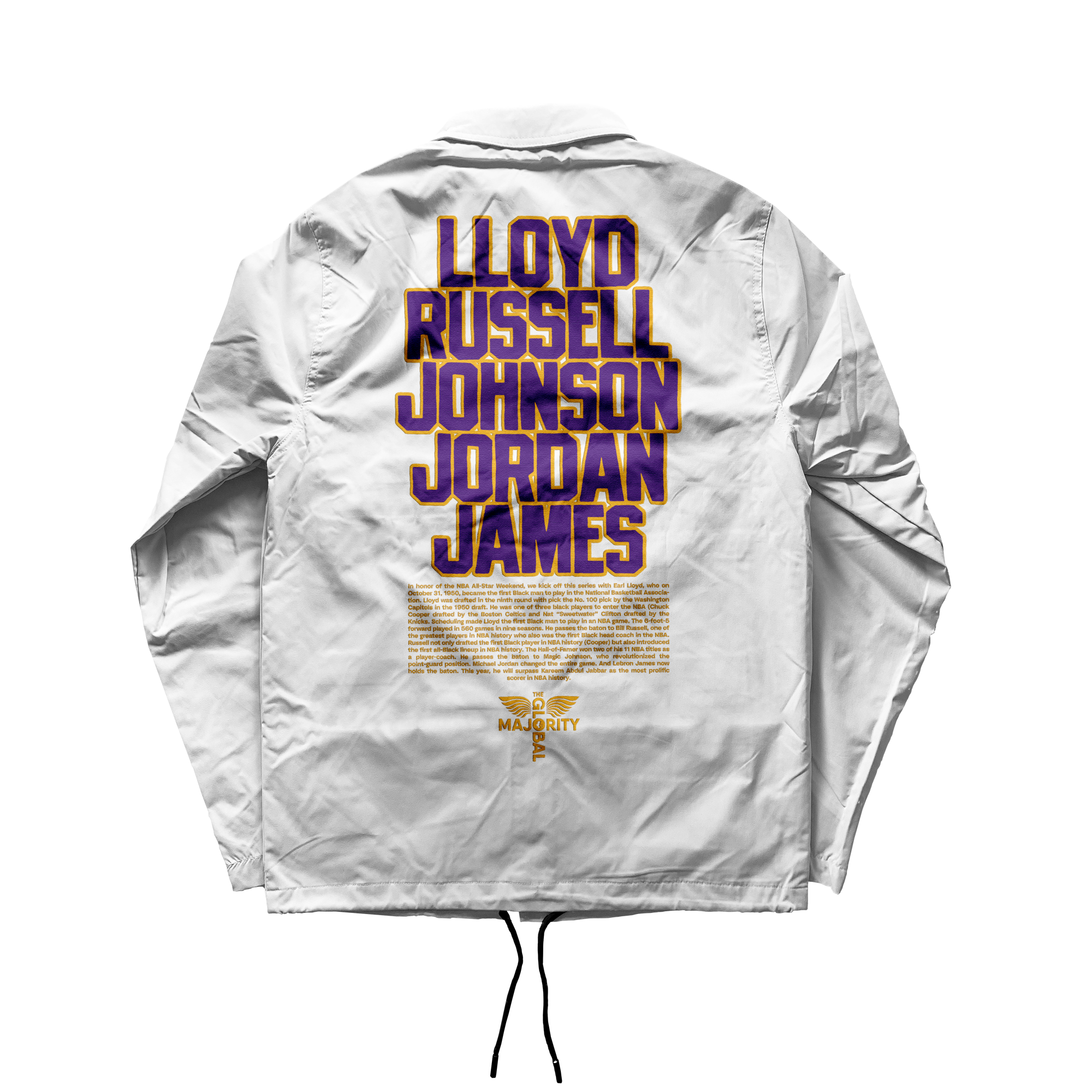 Pass The Baton x The Ballers x Karen Hunter Premium Coaches Jacket