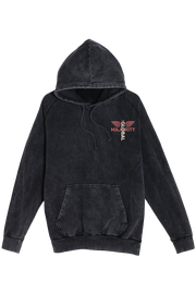 TGM x Marcus Garvey Mineral Wash Black Hoodie