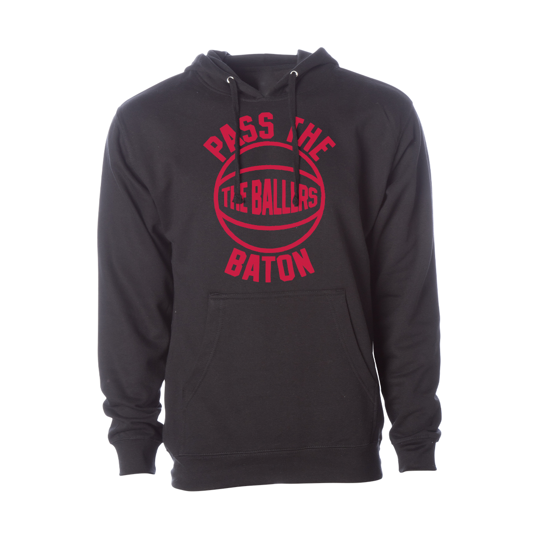 The Ballers Black & Red Premium Hoodie