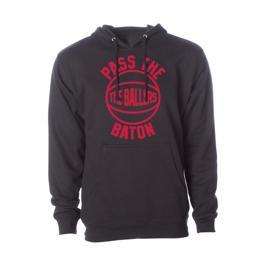 The Ballers Black & Red Premium Hoodie
