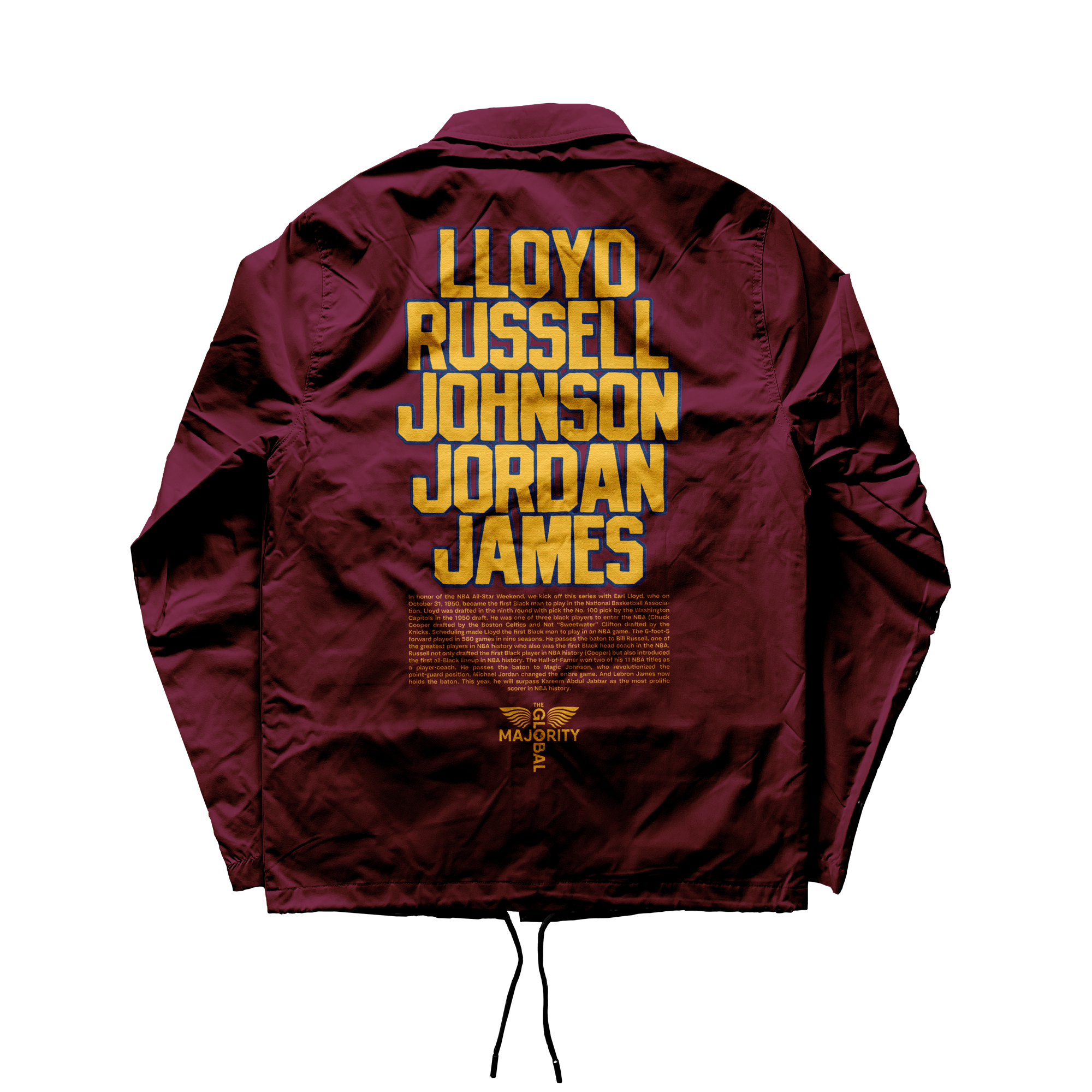 Pass The Baton x The Ballers x Karen Hunter Coaches Jacket