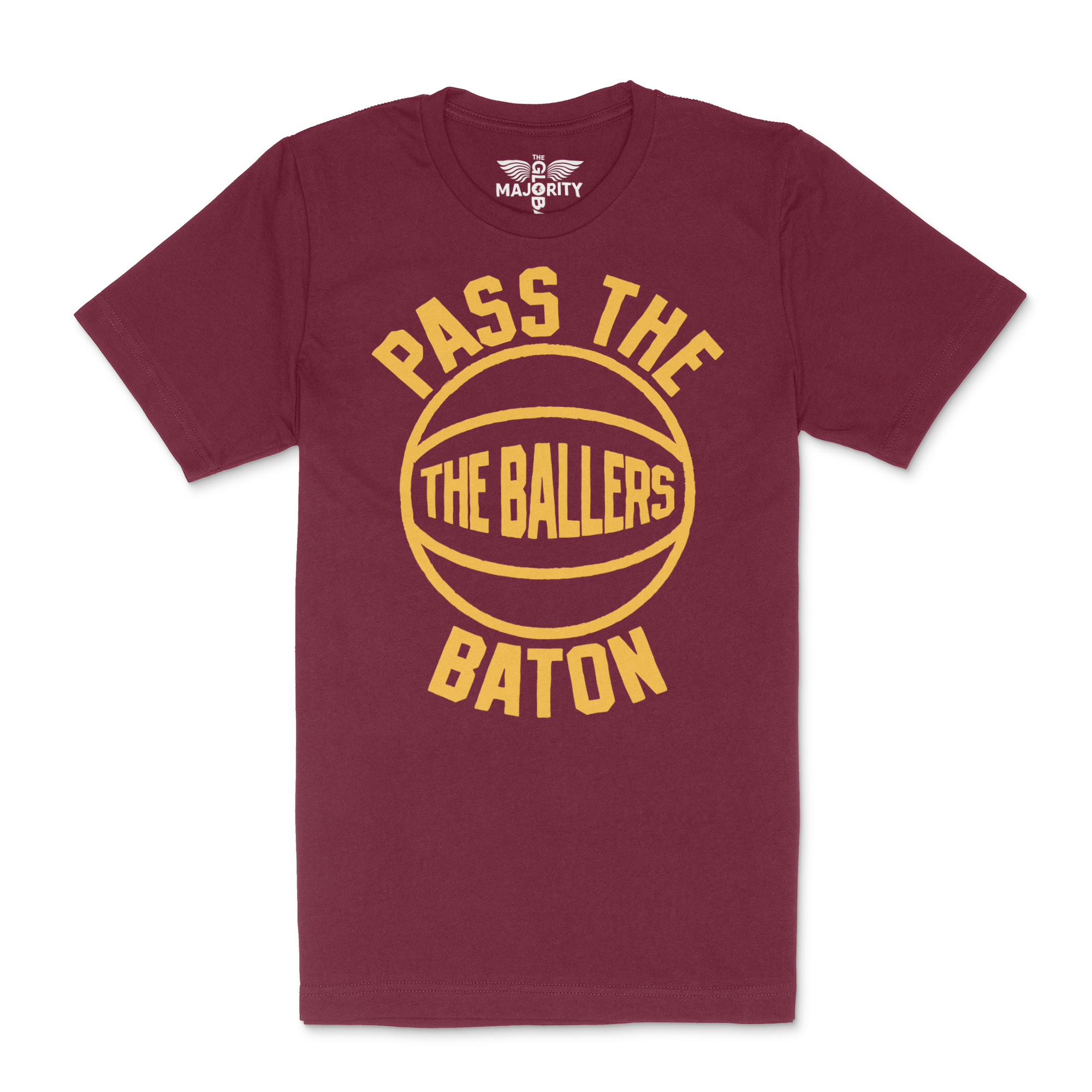 The Ballers Burgundy Tee