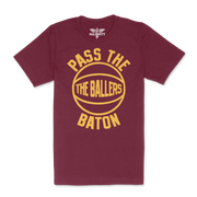 The Ballers Burgundy Tee