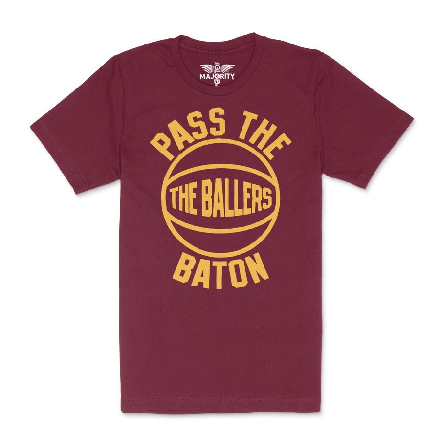 The Ballers Burgundy Tee