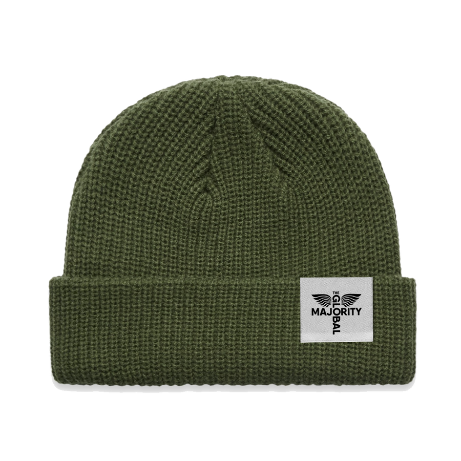 TGM Army Green Fitted Beanie