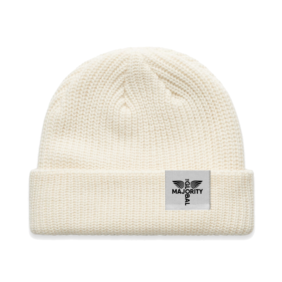 TGM Cream Fitted Beanie