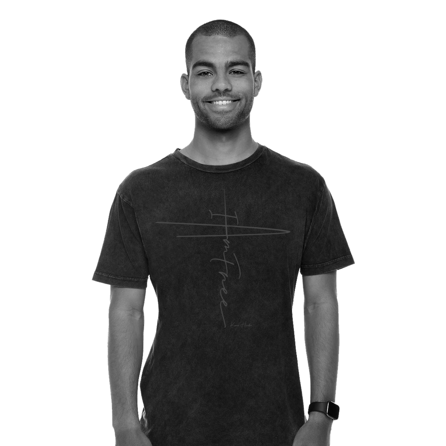 "I Am Free" Mineral Wash Tee Collection by Karen Hunter
