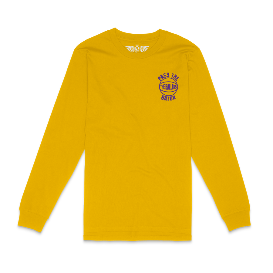 The Ballers Gold Long Sleeve Tee