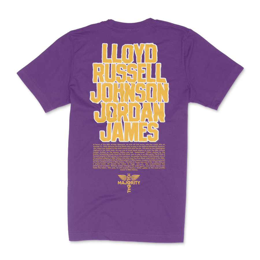 The Ballers Purple Tee