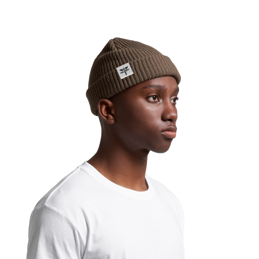 TGM Walnut Fitted Beanie